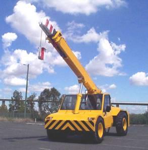 Franna mobile crane inspection